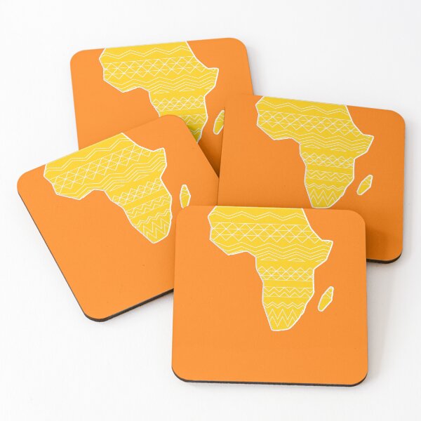 Item preview, World Map Africa Continent Afrique designed and sold by GBDesigner.
