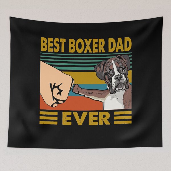 Item preview, Best Boxer Dad Ever Boxer Owner Boxer Dog Lover designed and sold by honeyandcotton.