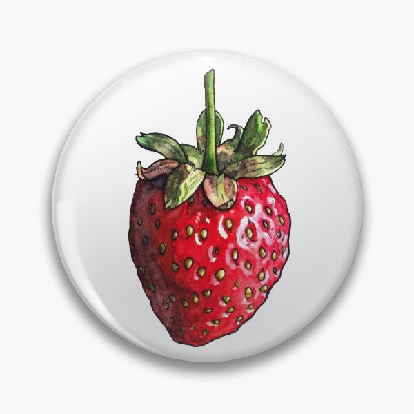 Item preview, Watercolor Strawberry designed and sold by AquarellChill.