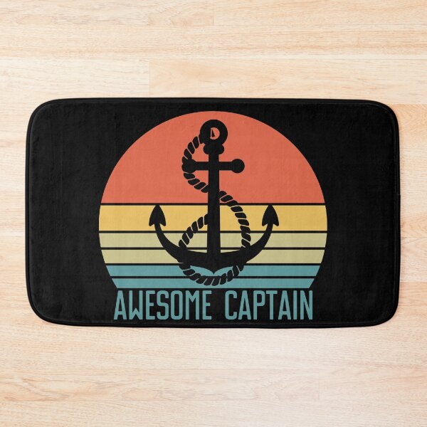 Item preview, Awesome Captain retro sunset - Sailboat  - Sailing Captain designed and sold by NSTeeDesign.