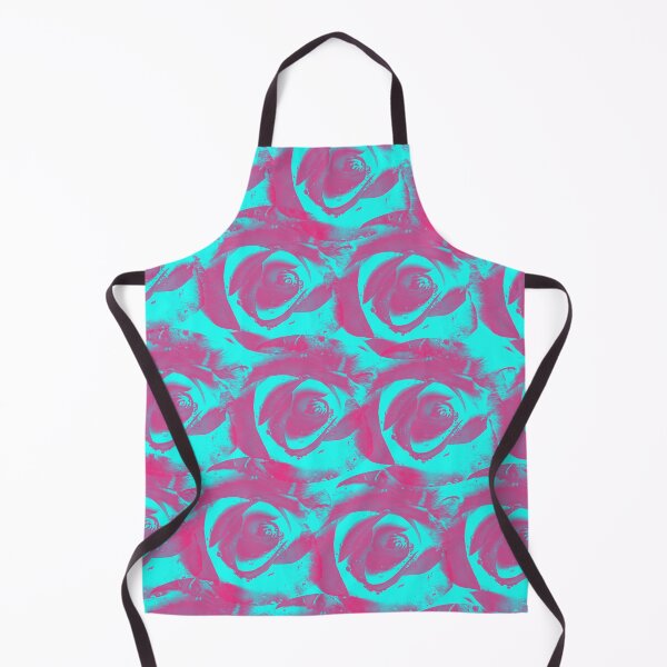 Item preview, Aqua Pink Roses Pattern designed and sold by TigsArts.