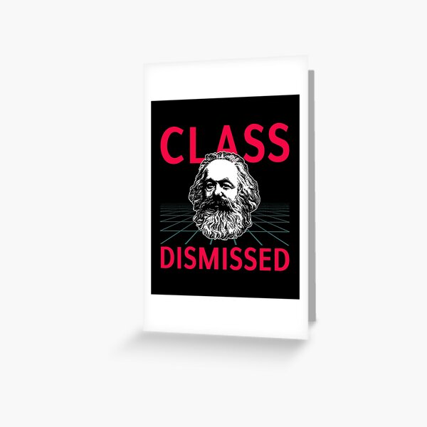 Item preview, Klasse entlassen Karl Marx Lustiges Sozialismus Kommunismus Wortspiel designed and sold by sillyquestions.