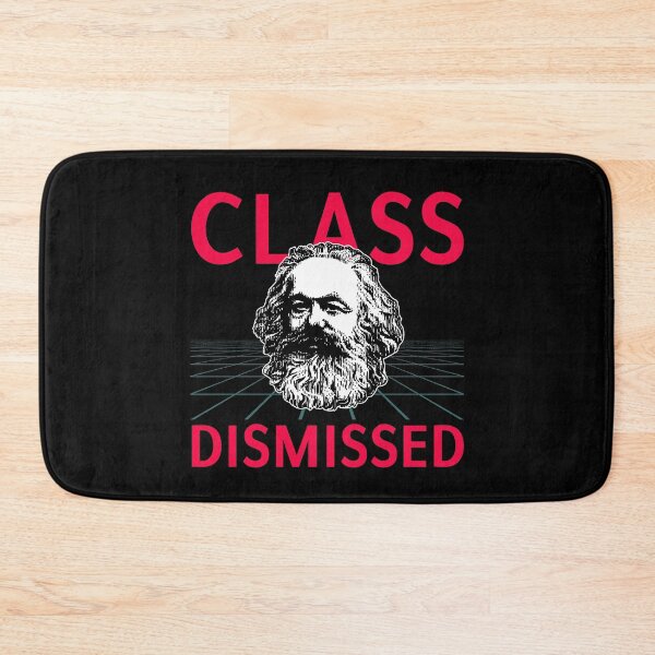 Item preview, Class Dismissed Karl Marx Funny Socialism Communism Pun designed and sold by sillyquestions.