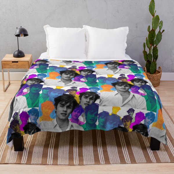 Item preview, Louis Partridge Cute Boy Colorful Collage designed and sold by Beluved.
