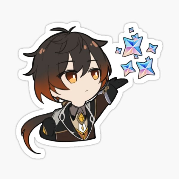 Genshin Impact Zhongli Sticker