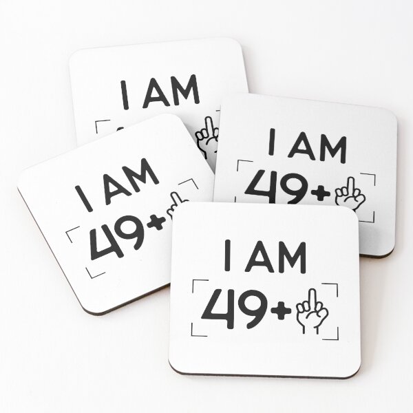 Item preview, I am 50, 49 - Funny Quotes Gift designed and sold by DiogoCalheiros.