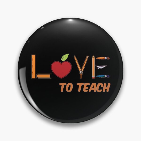 Item preview, Love to Teach, Gift For Teachers  designed and sold by TheFirstOne.