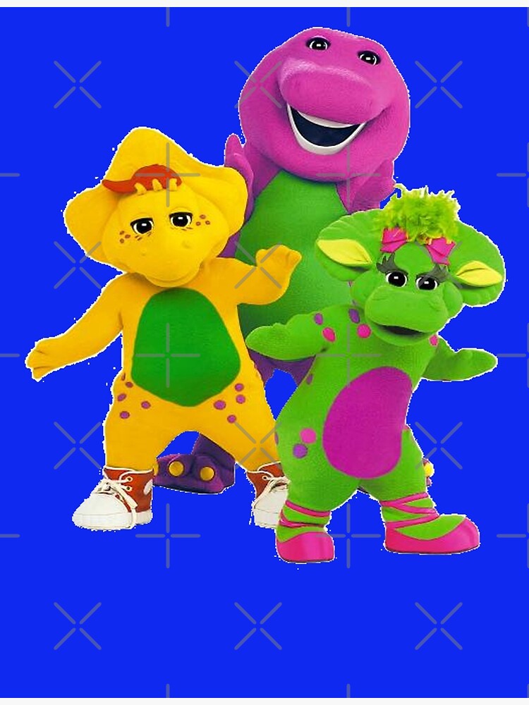 Barney The Dinosaur And Friends Art Print For Sale By Sweet Only1 Redbubble 2827