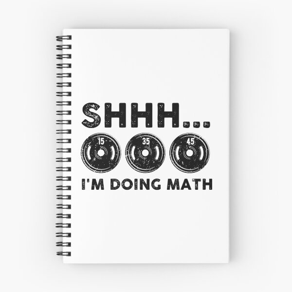 Item preview, Vintage Shhh I'm Doing Math Gym Squat Lover Funny Lifting Tank Top designed and sold by Catherine8899.