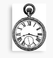 Clock Canvas Print