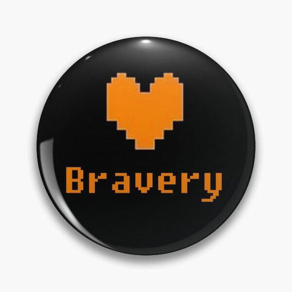 Artikelvorschau, Undertale Orange Soul, Tapferkeit entworfen und verkauft von WytNyt.
