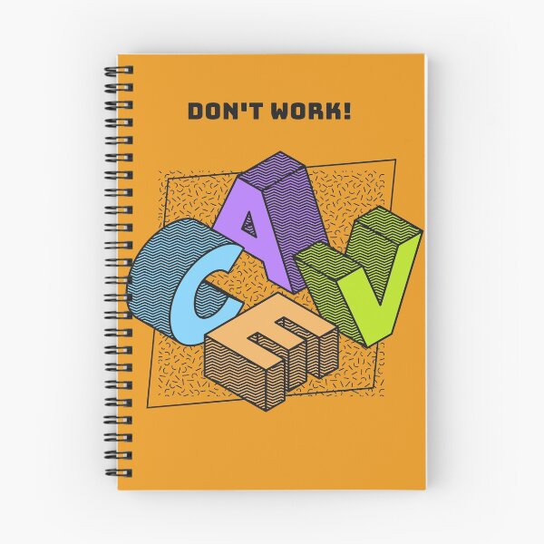 Item preview, Don't Work CAVE  designed and sold by Mazstore.