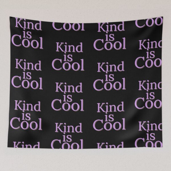 Item preview, Kind is cool. Pink designed and sold by thekidsprint.