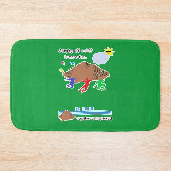 Item preview, Jumping Off a Cliff is More Fun… Together with Friends! designed and sold by beaugence.