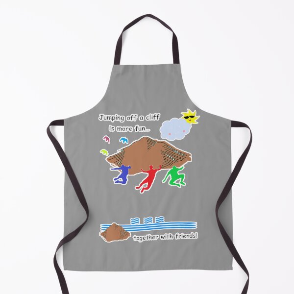 Item preview, Jumping Off a Cliff is More Fun… Together with Friends! designed and sold by beaugence.
