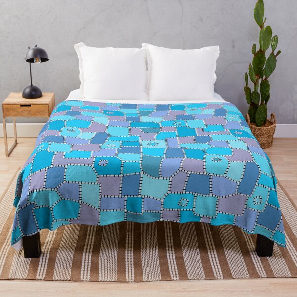 Item preview, Patchwork Quilt // Periwinkle designed and sold by The Wellington Boot.