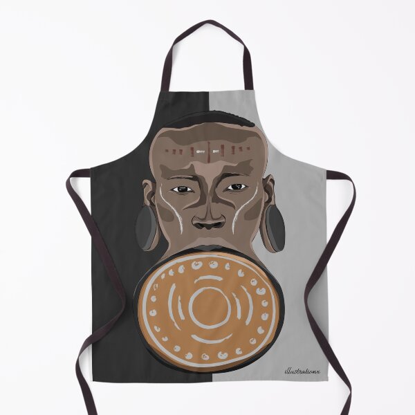 Item preview, African mursi. designed and sold by illustrationx.
