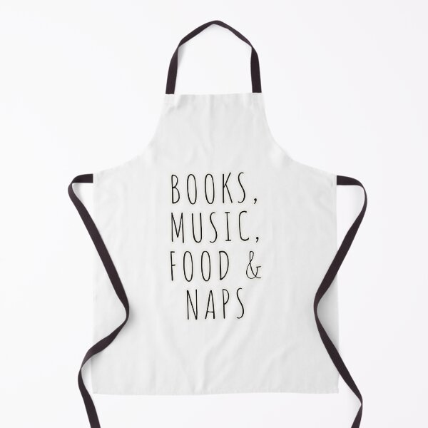 Item preview, BOOKS MUSIC FOOD NAPS designed and sold by Happy  Soul Store.