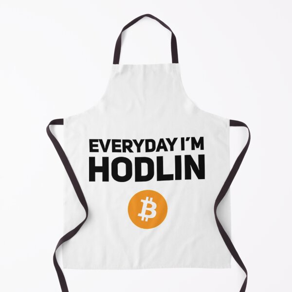 Item preview, Everyday I'm HODLin (Bitcoin) designed and sold by Bouzdesigns.