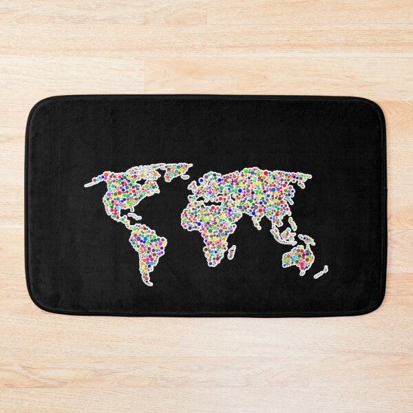 Item preview, World Map Colorful Countries designed and sold by GBDesigner.