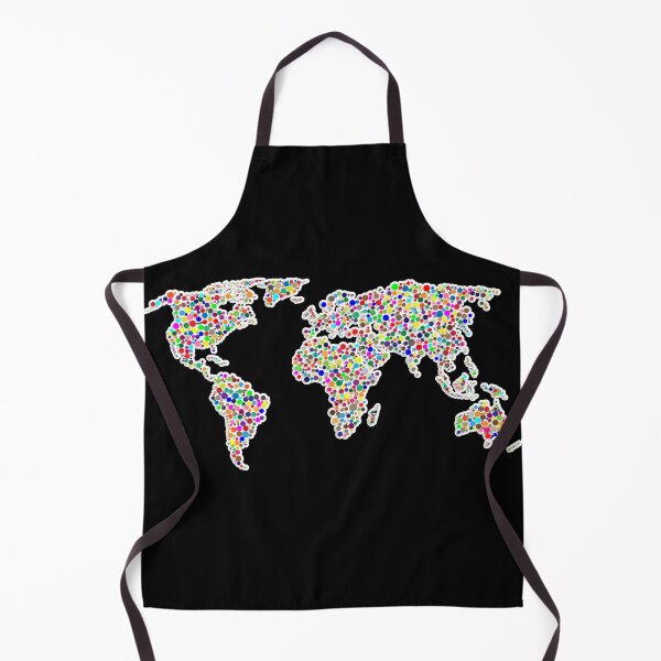 Item preview, World Map Colorful Countries designed and sold by GBDesigner.