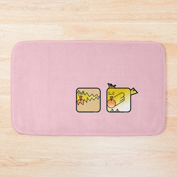 Item preview, Easter Chicklings Retro Square Squicklings Powder Pink designed and sold by Quooki.