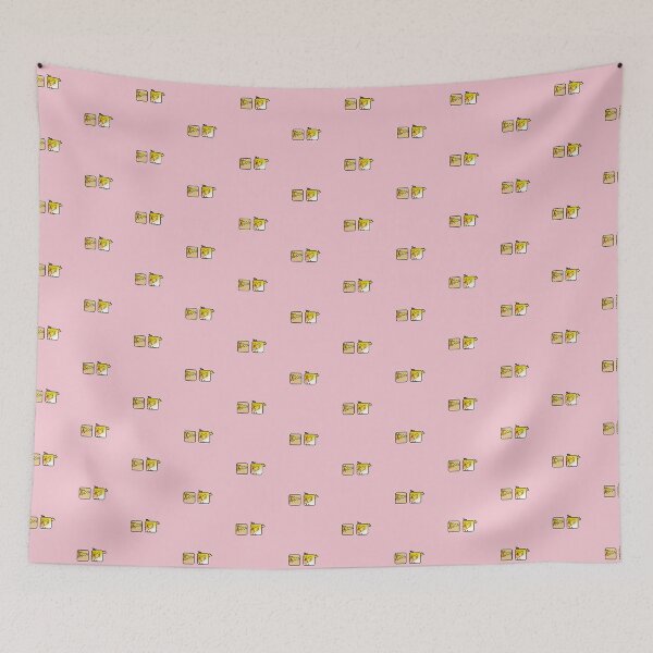 Item preview, Easter Chicklings Retro Square Squicklings Powder Pink designed and sold by Quooki.