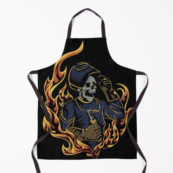 Item preview, Welder Skull Fire designed and sold by damnoverload.