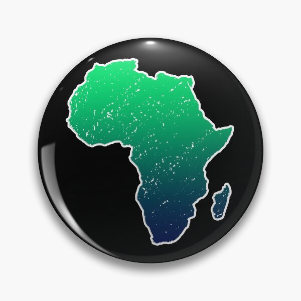 Item preview, World Map Africa Continent Afrique Vintage designed and sold by GBDesigner.