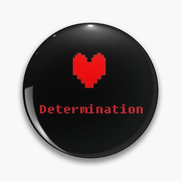 Item preview, Undertale Red Soul, Determination designed and sold by WytNyt.