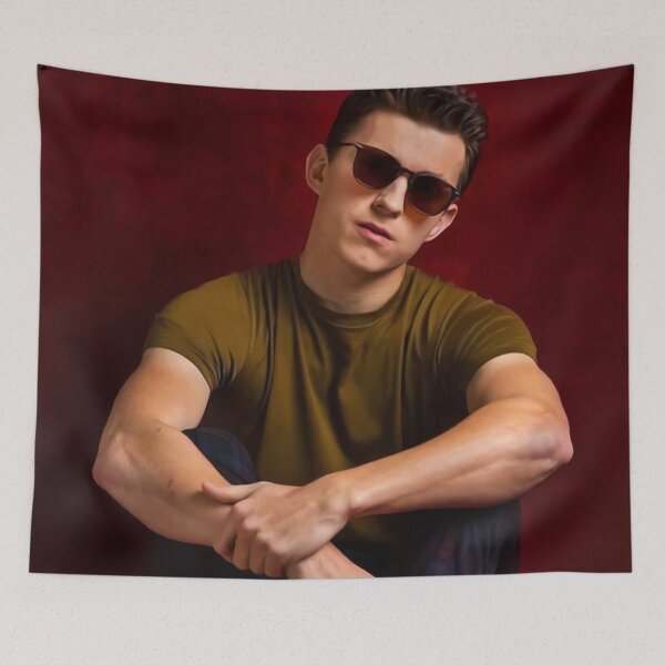 Item preview, Tom Holland Wearing Glasses designed and sold by marymrtinez.