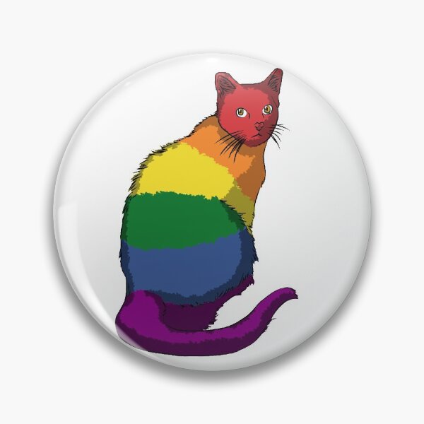 Item preview, Miau rainbow designed and sold by CerezaSP.