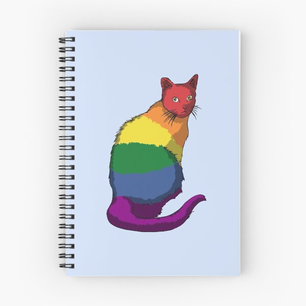 Item preview, Miau rainbow designed and sold by CerezaSP.