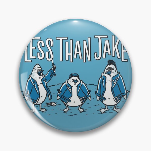 Item preview, Less Than 3 Pinguin Ska Punk Jake Less Than 3 Pinguin Ska Punk Jake designed and sold by AnthonyLondon.