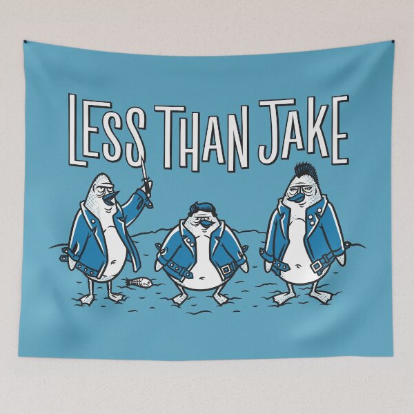 Item preview, Less Than 3 Pinguin Ska Punk Jake Less Than 3 Pinguin Ska Punk Jake designed and sold by AnthonyLondon.