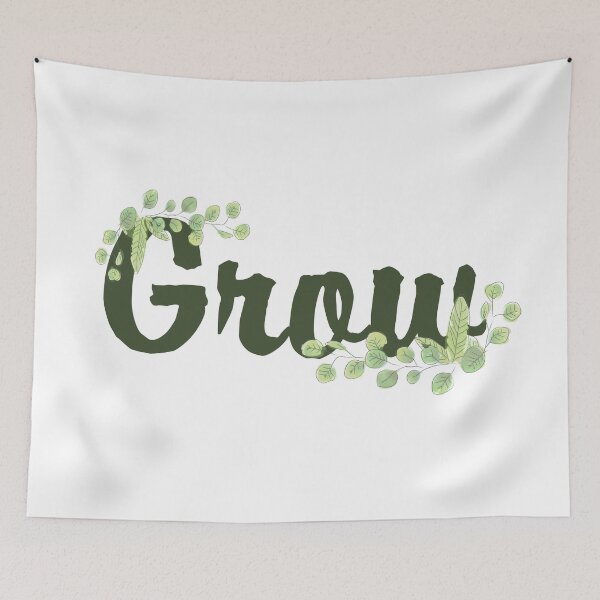Item preview, Grow with Leaf  Design, Spring Collection designed and sold by lmcvinco.