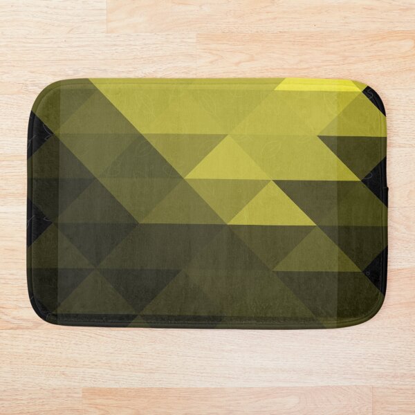 Aperçu de l'œuvre Triangles jaunes et noirs créée et vendue par Bluewave21.