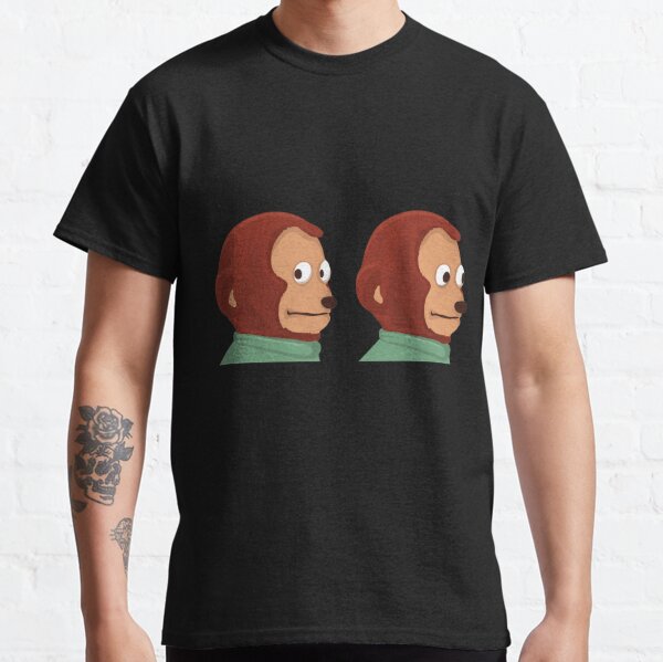  Awkward Look Meme Monkey Puppet Meme Long Sleeve T-Shirt :  Clothing, Shoes & Jewelry