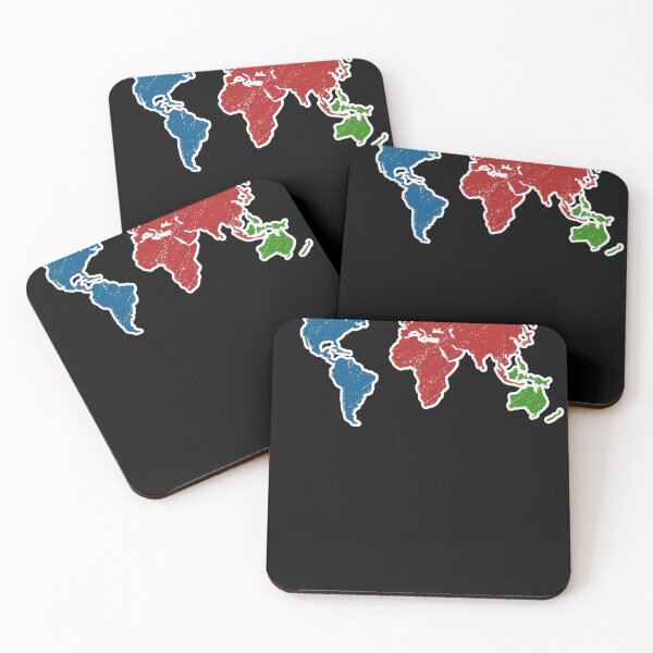Item preview, World Map Colorful  designed and sold by GBDesigner.