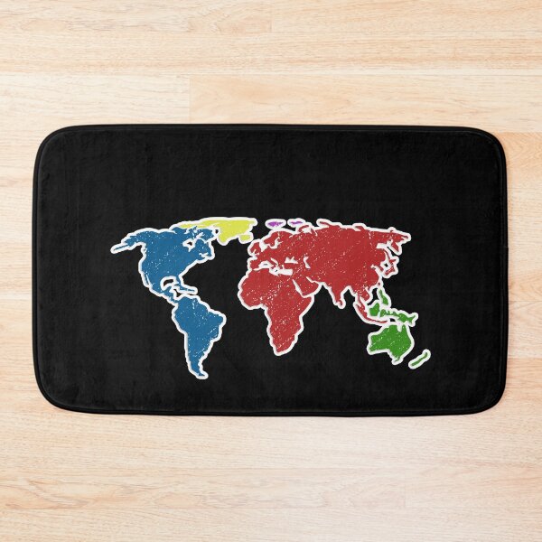Item preview, World Map Colorful  designed and sold by GBDesigner.