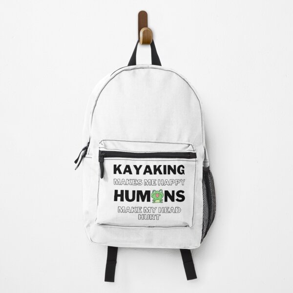 Item preview, Kayaking makes me happy. Humans make my head hurt. designed and sold by TheGreenGoat.