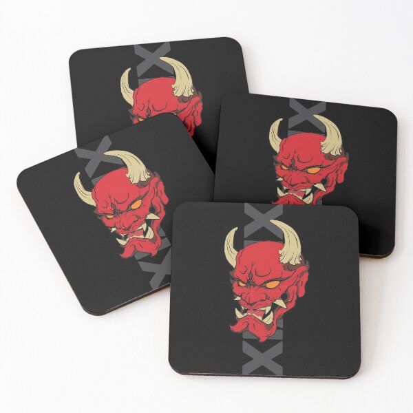 Item preview, Samurai Oni Mask designed and sold by ChooseLoveCo.