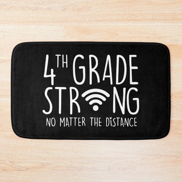 Item preview, 4th Grade Teacher Strong No Matter the Distance Virtual Learning Online Class 2020 Funny School designed and sold by joykart.