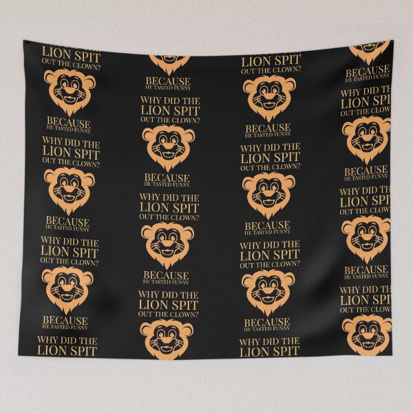 Item preview, Why did the lion spit out the clown? designed and sold by thekidsprint.