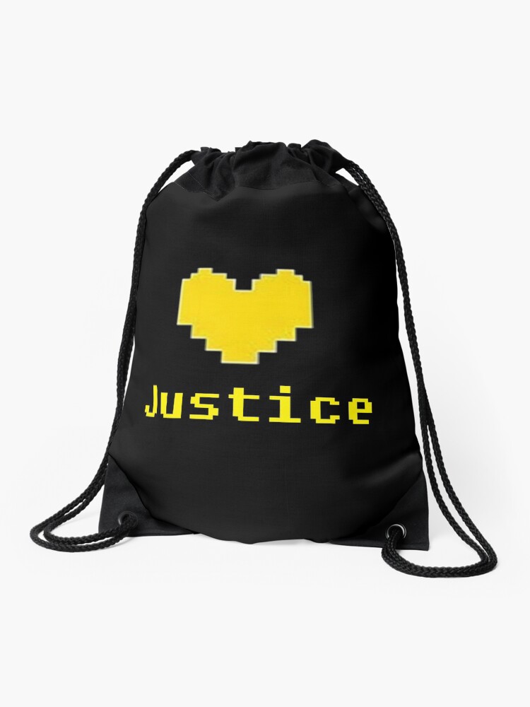 Justice hotsell drawstring bag