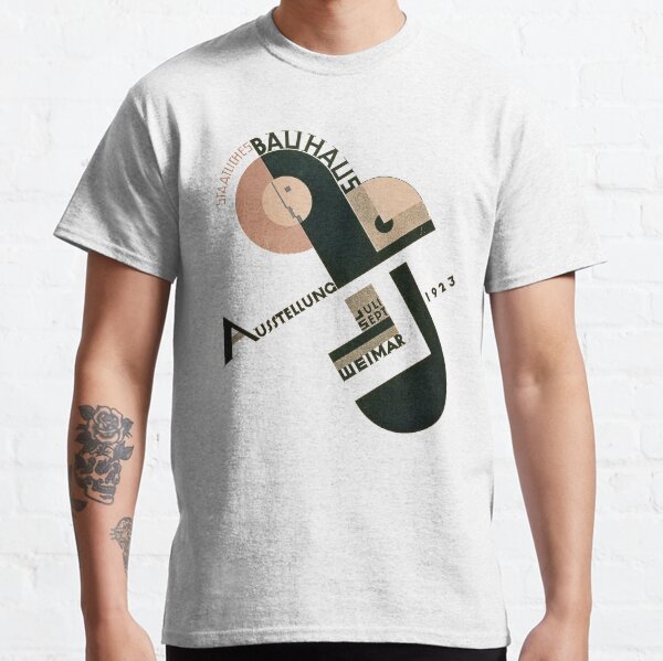 Bauhaus Logo auf 1923 Weimar Werbung Classic T-Shirt