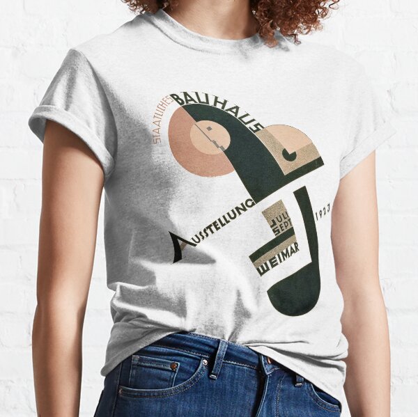 Logo Bauhaus au 1923 Weimar Publicité T-shirt classique