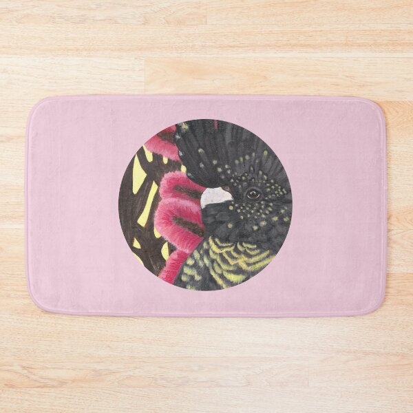 Item preview, Red-Tail Black Cockatoo with Callistemon designed and sold by laurenclre.