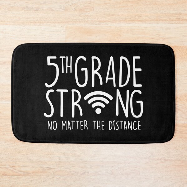 Item preview, 5th Grade Teacher Strong No Matter the Distance Virtual Learning Online Class 2020 Funny School designed and sold by joykart.