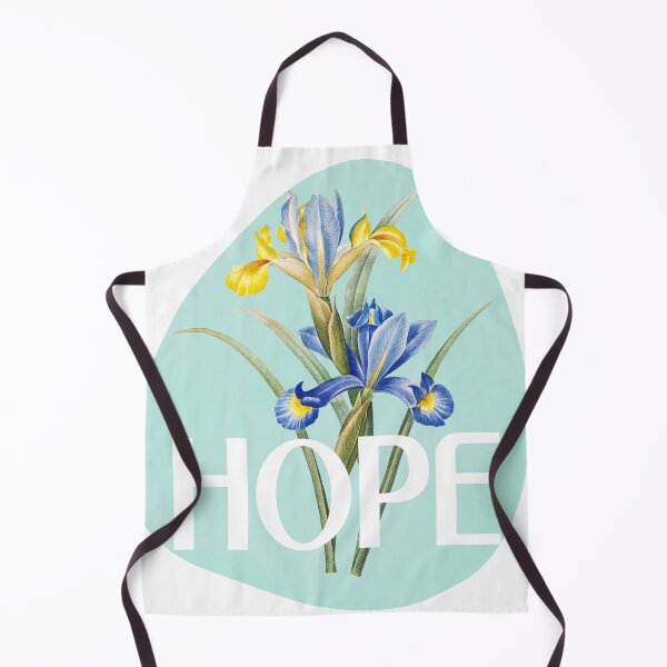 Item preview, Vintage Blue Iris, White Hope designed and sold by JoyforU.